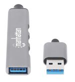 Manhattan-168427-hub-di-interfaccia-USB-3.2-Gen-1-3.1-Gen-1-Type-A-5000-Mbit-s-Grigio--USB-A-4-Port-Hub-4x-USB-A-Ports-1