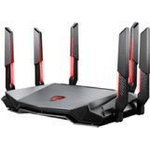 MSI RADIX AXE6600 WIFI 6E TRI-BAND router wireless Gigabit Ethernet Dual-band (2.4 GHz/5 GHz