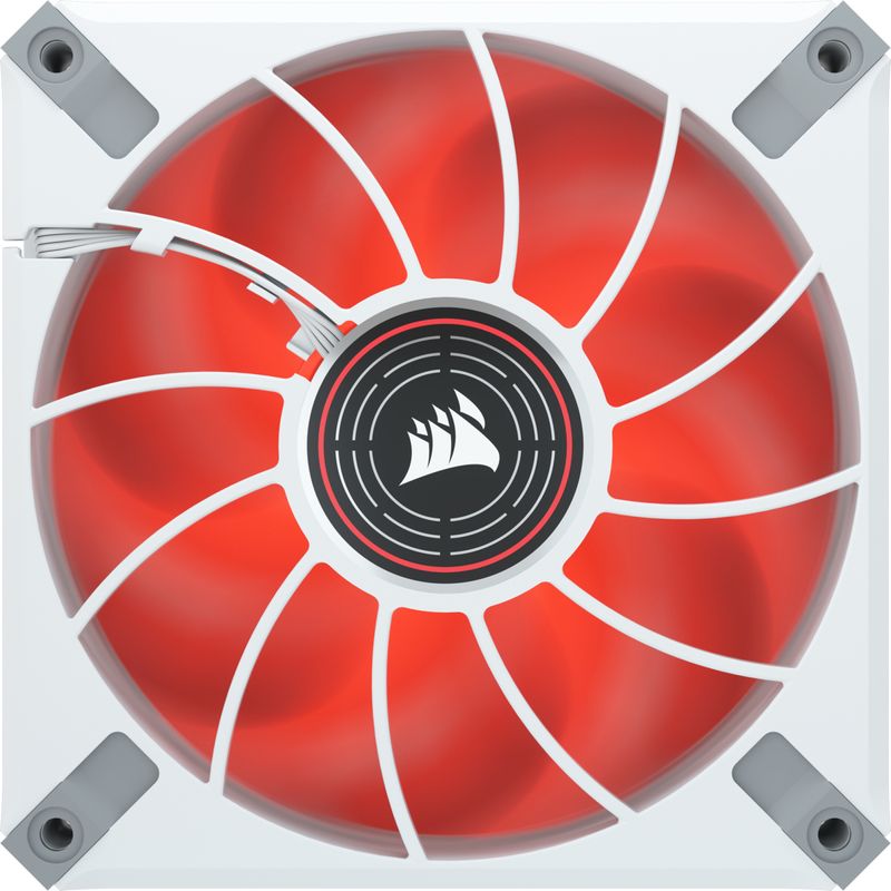 CORSAIR-ML120-LED-ELITE-BLANC-120MM-MAGNETIC-LEVITATION-ROUGE-SINGLE-PACK