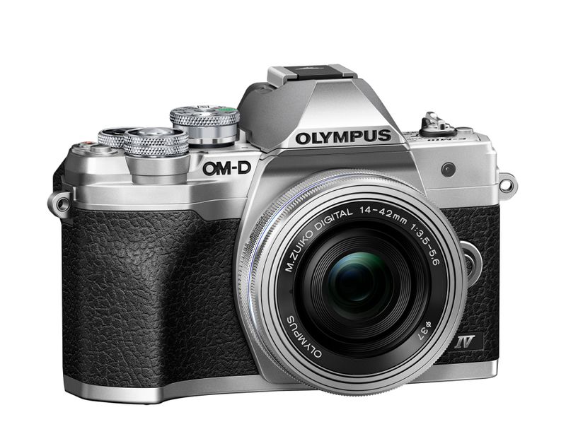 Olympus-OM-D-E-M10-Mark-IV---ED-14-42mm-F3.5-5.6-EZ-4-3--MILC-203-MP-Live-MOS-5184-x-3888-Pixel-Argento