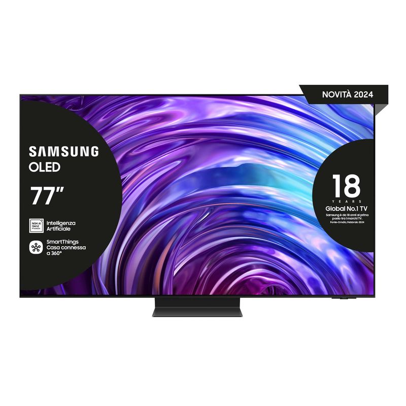 Samsung-OLED-4k-QE77S95DATXZT-77-pollici-Smart-Tv-processore-NQ4-AI-GEN2-INFINITY-ONE-DESIGN-DOLBY-ATMOS-OTS-