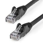 StarTech.com N6LPATCH50CMBK cavo di rete Nero 0,5 m Cat6 U/UTP (UTP)