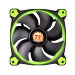 Thermaltake Riing 14 Case per computer Ventilatore 14 cm Nero, Verde