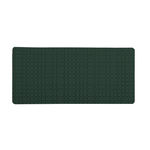 tappeto antiscivolo quadro premium 36x76cm verde scuro