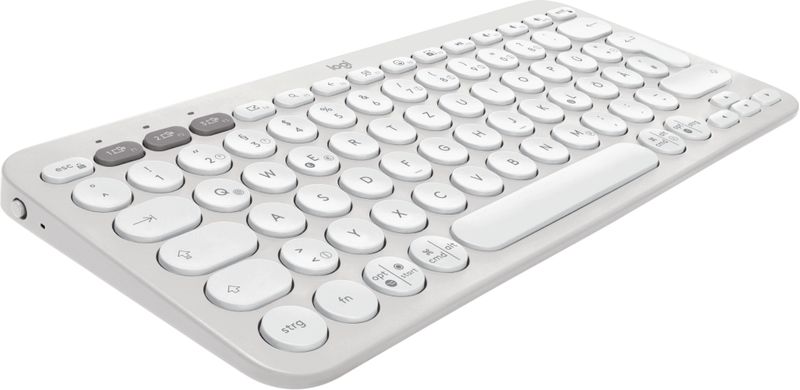 Logitech-Pebble-Keys-2-K380S-White---Tastiera-wireless-minimalista