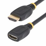 StarTech.com-Cavo-prolunga-HDMI-2.0-da-1m-cavo-HDMI-ad-alta-velocit--4K-60Hz-cavo-adattatore-di-prolunga-HDMI-da-maschio