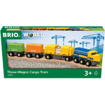 BRIO Three-Wagon Cargo Train