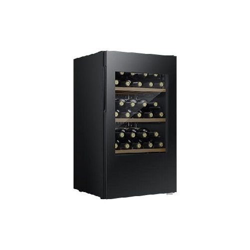 Hisense-RW12D4NWG0-cantina-vino-Cantinetta-vino-con-compressore-Libera-installazione-Nero-30-bottiglia-bottiglie