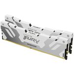 Kingston Technology FURY 64GB 6000MT/s DDR5 CL32 DIMM (Kit da 2) Renegade White XMP