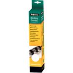 Fellowes-53316-raccoglitore-ad-anelli-A4-Bianco--Fellowes-53316-14mm-White-Comb-25pk-