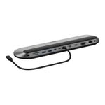 Belkin INC014BTSGY replicatore di porte e docking station per laptop Cablato USB 3.2 Gen 2 (3.1 Gen 2) Type-C Nero