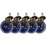 LC-Power-LC-CASTERS-7DB-SPEED-BA¼ro----Computerstuhl-Teil-Blau-Kunststoff---Gummi-Lenkrolle--LC-CASTERS-7DB-SPEED-