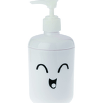 dispenser sapone sorridente bianco