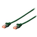 DIGITUS CONFEZIONE 10 CAVI CAT 6 SCHERMATI S/FTP MT 05 COLORE VERDE DIGITUS