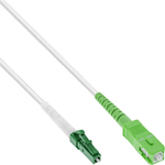 InLine Cavo FO simplex FTTH da LC/APC 8 a SC/APC 8 9/125m OS220m