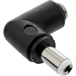 InLine DC Adapter 5.5x2.5mm DC Plug male/female angled