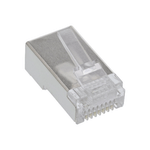 InLine Spina modulare 8P8C RJ45 a crimpare su cavo tondo schermato 10pz.