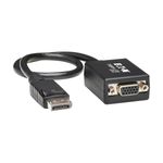 Tripp-Lite Tripp Lite P134-001-VGA cavo e adattatore video 0,31 m VGA (D-Sub) DisplayPort Nero