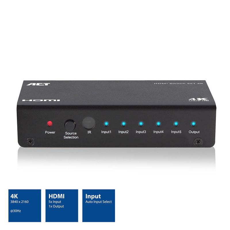 ACT-AC7840-Switch-HDMI-5-x-1-controllo-3D-e-4K