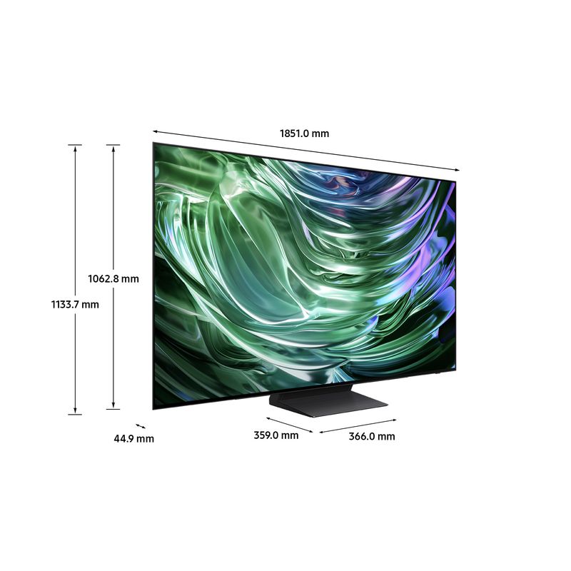 Samsung-QE83S90DAEXZT-Tv-Oled-4k-83”-Smart-Tv-Wi-fi-Graphite-Black-2024-Processore-Nq4-Ai-Gen2-Self-Illuminating-Pixels-Laser-Slim-Design-Dolby-Atmos