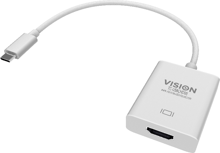 Vision-TC-USBCHDMI-adattatore-grafico-USB-3840-x-2160-Pixel-Bianco--VISION-Professional-installation-grade-USB-C-to-HDMI