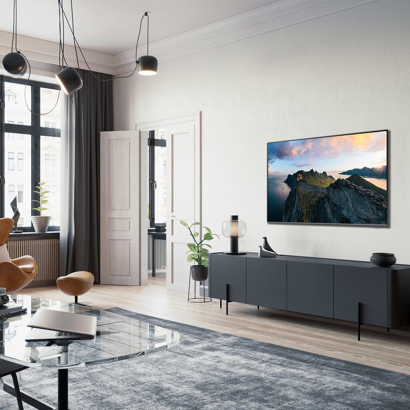 Samsung-TV-QLED-4K-QE85Q70DATXZT-85-pollici-Smart-TV-Wi-Fi--Quantum-Processor-4K--AI-Upscaling-AirSlim-Design-OTS-Lite