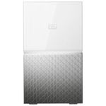 Western Digital MY CLOUD HOME Duo dispositivo di archiviazione cloud personale 6 TB Collegamento ethernet LAN Argento