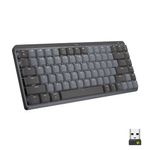 Logitech MX Mini Mechanical tastiera Ufficio RF senza fili  Bluetooth QWERTY US International Grafite Grigio (MX MECH. M