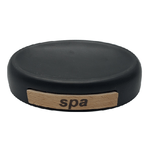 porta sapone in ceramica spa nero