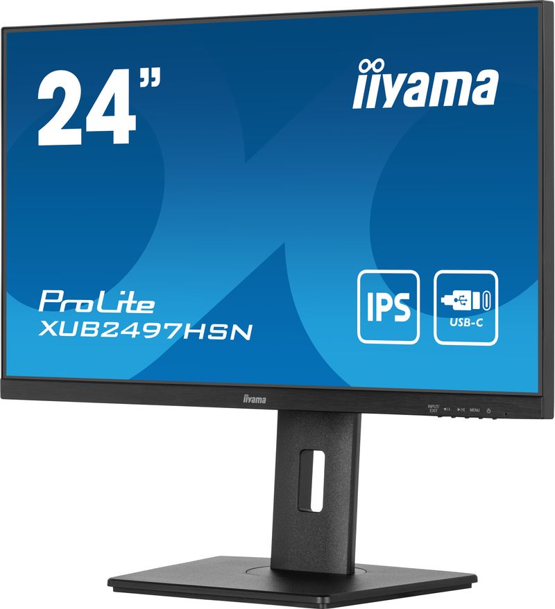 iiyama-ProLite-XUB2497HSN-B2-Monitor-PC-605-cm--23.8---1920-x-1080-Pixel-Full-HD-LED-Nero