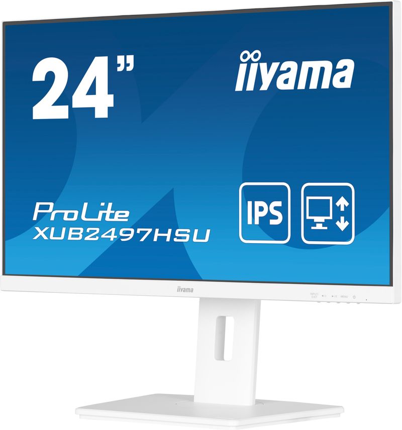 iiyama-ProLite-XUB2497HSU-W2-Monitor-PC-605-cm--23.8---1920-x-1080-Pixel-Full-HD-LED-Bianco