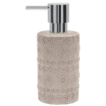 dispenser di sapone beige relief