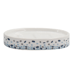 porta sapone brest in ceramica blu