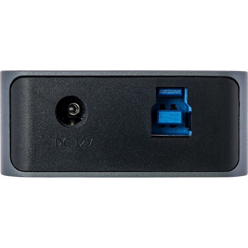 Hub-USB-3.0---7-porte---con-interruttore---alluminio---grigio---con-alimentatore