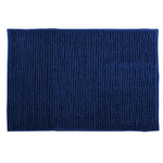 tappetino da bagno chenille 50x80cm blu scuro