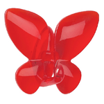 gancio mariposa 8x6,5cm rosso