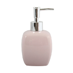 dispenser sapone in ceramica louise rosa pastello