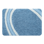 tappetino da bagno curva 80x150 blu