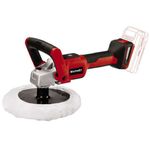 Einhell CE-CP 18/180 Li E-Solo Levigatrice a disco 3000 Giri/min Nero, Rosso