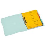 Raccoglitore-ad-anelli-Herlitz-a-2-anelli-DIN-A4-38-cm-verde-trasparente