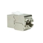 LogiLink-PrimeLine---Keystone-Anschluss---RJ-45--W--schmal---STP---CAT-6a---IEEE-802.3af-IEEE-802.3at---Silber