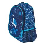 Herlitz Rookie Deep Ocean zaino Zaino scolastico Blu, Blu marino Poliestere