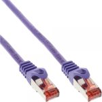 InLine Cavo patch - S-FTP PiMf - Cat.6 - 250 MHz - PVC - rame - viola - 15 m