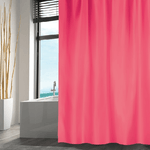 tenda doccia poliestere 180x200cm fucsia