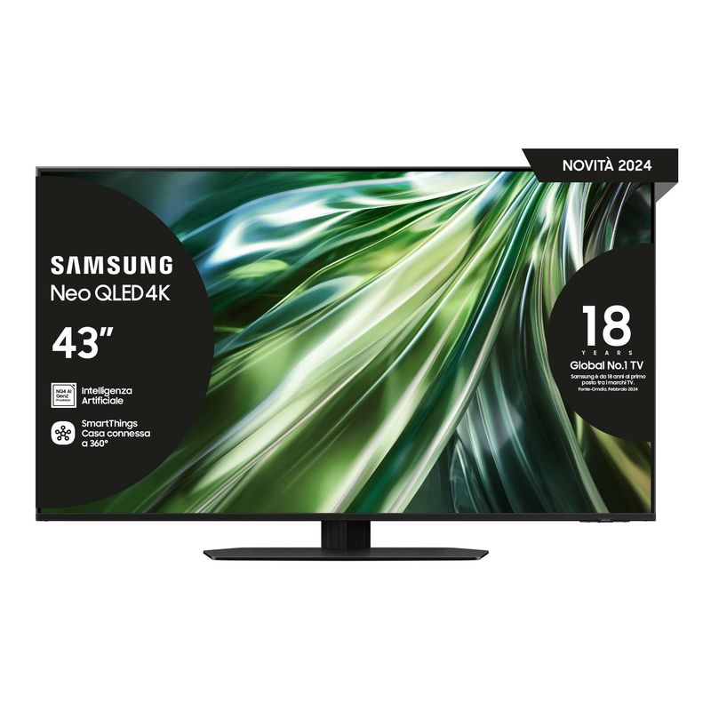 Samsung-Neo-QLED-4k-QE43QN90DATXZT-43-pollici-Smart-Tv-processore-NQ4-AI-GEN2-TECNOLOGIA-QUANTUM-MATRIX-DOLBY-ATMOS-and-OTS