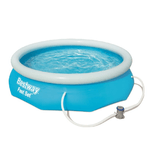 Bestway Fast Set Piscina Autoportante Rotonda mis. 305xh76 cm - colore azzurro - con pompa a filtro