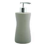 dispenser sapone in ceramica tortora palma