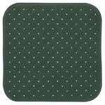 tappeto antiscivolo quadro premium 54x54 cm verde scuro