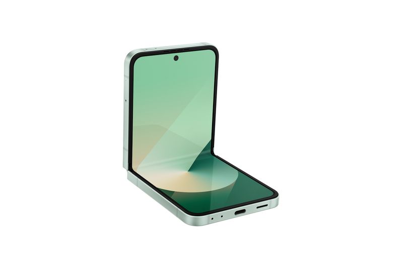 Samsung-Galaxy-Z-Flip6-17-cm--6.7---Doppia-SIM-Android-14-5G-USB-tipo-C-12-GB-512-GB-4000-mAh-Colore-menta