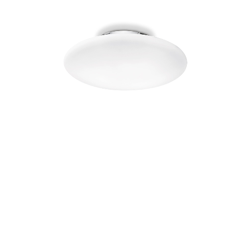 Plafoniera-Moderna-Smarties-Vetro-Bianco-3-Luci-E27-D50Cm